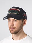 Бейсболка MITCHELL NESS арт. HP12822-MWIBLCK Minnesota Wild NHL (черный)